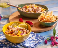 Receita de Ceviche Prático de Tilápia