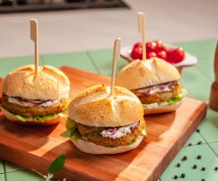 Receita de Fish Burger no Pão Bilha