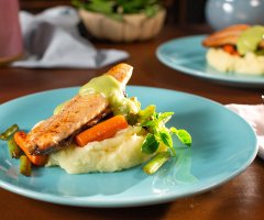 Receita de Tambaqui Grelhado ao Creme de Manjericão