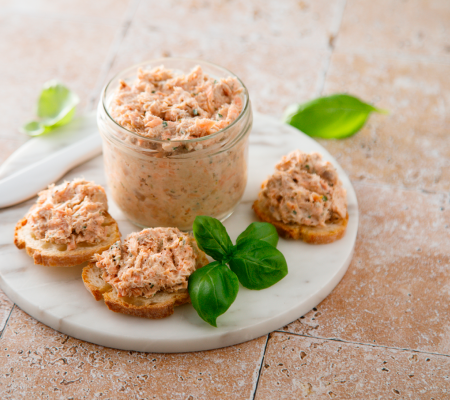 Receita de patê de sardinha para sanduíches e torradas